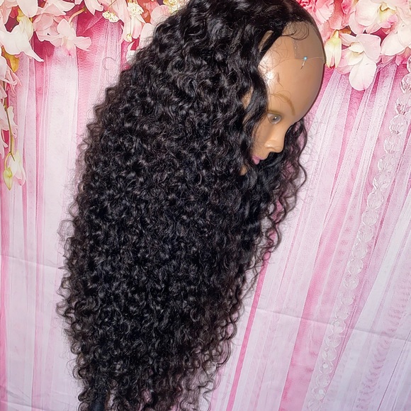 30 inch water wave closure wig main image 7
